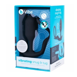 Вибропробка с кольцом b-Vibe Snug & Tug