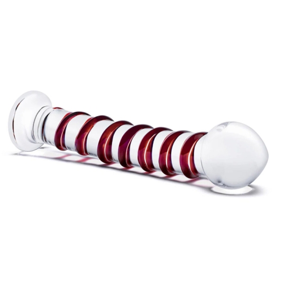 Фаллос из стекла Glas 10" Mr. Swirly